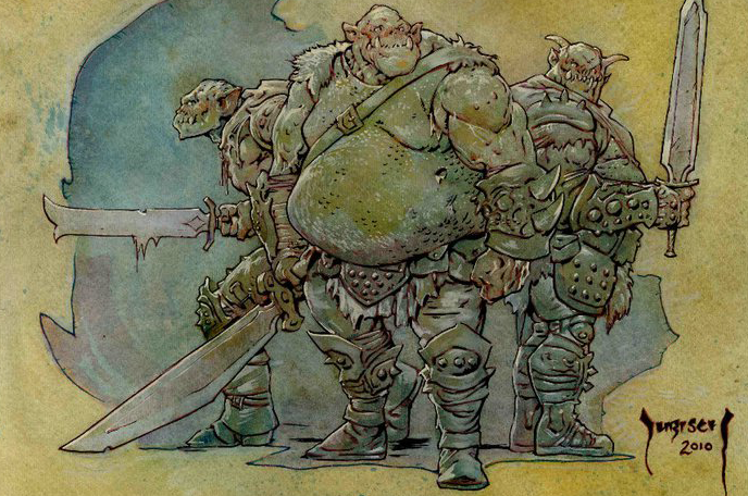 Dwarf Drawing
