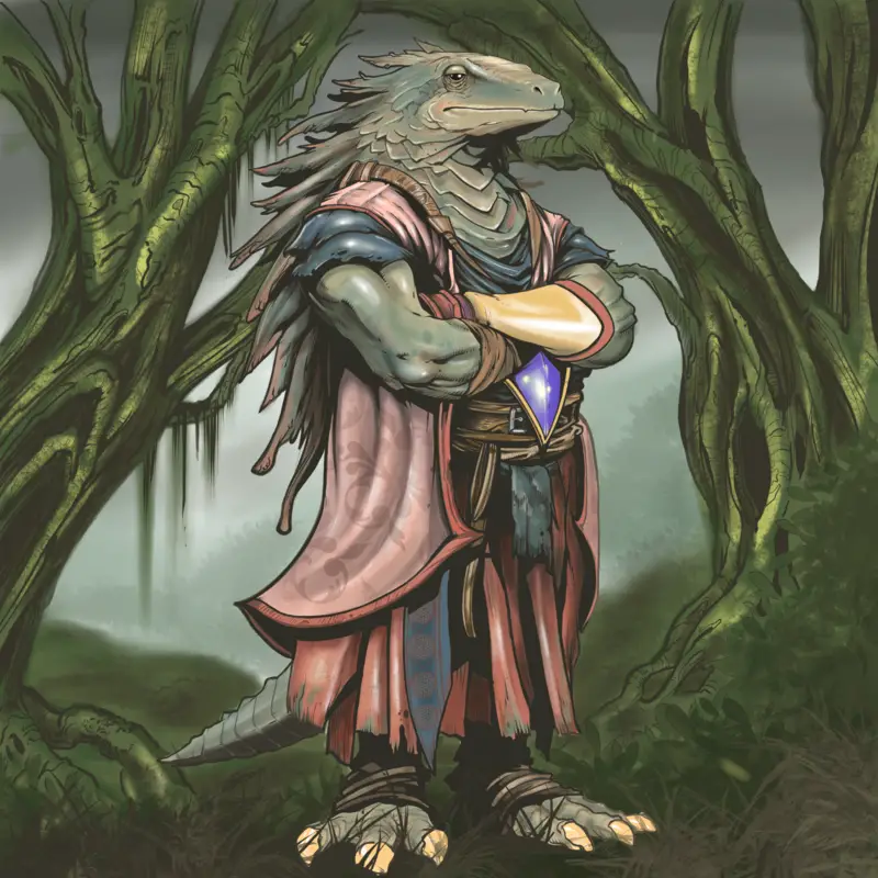 Saurian Drawing