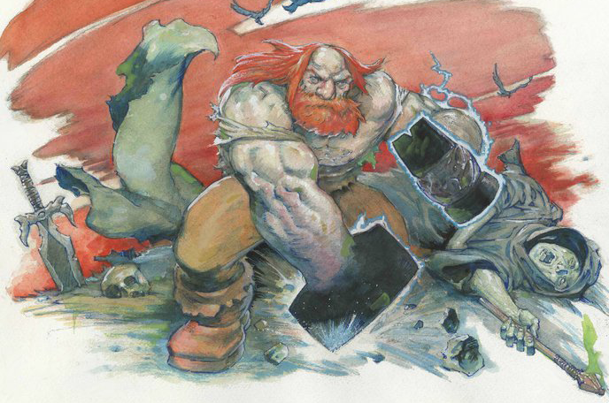 Dwarf Drawing